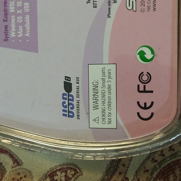 Cyber Gear Pink DaisyUSB Optical Mouse - Picture 6 of 8